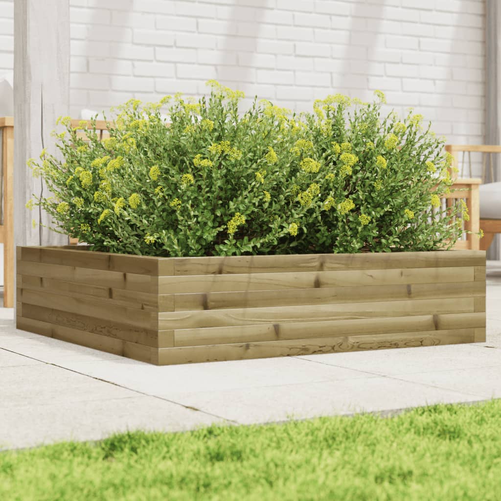 Fioriera da Giardino in Legno di Pino Impregnato