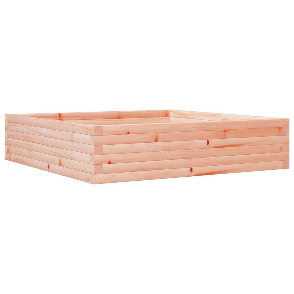 Fioriera da Giardino 100x100x23 cm Legno Massello di Douglas - homemem39