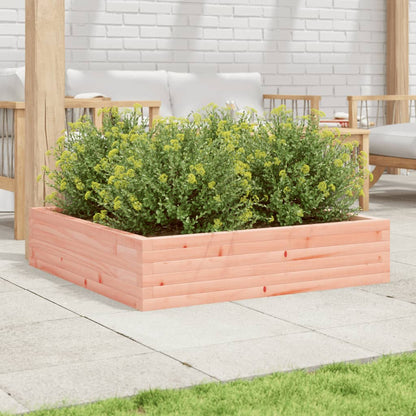 Fioriera da Giardino 100x100x23 cm Legno Massello di Douglas - homemem39