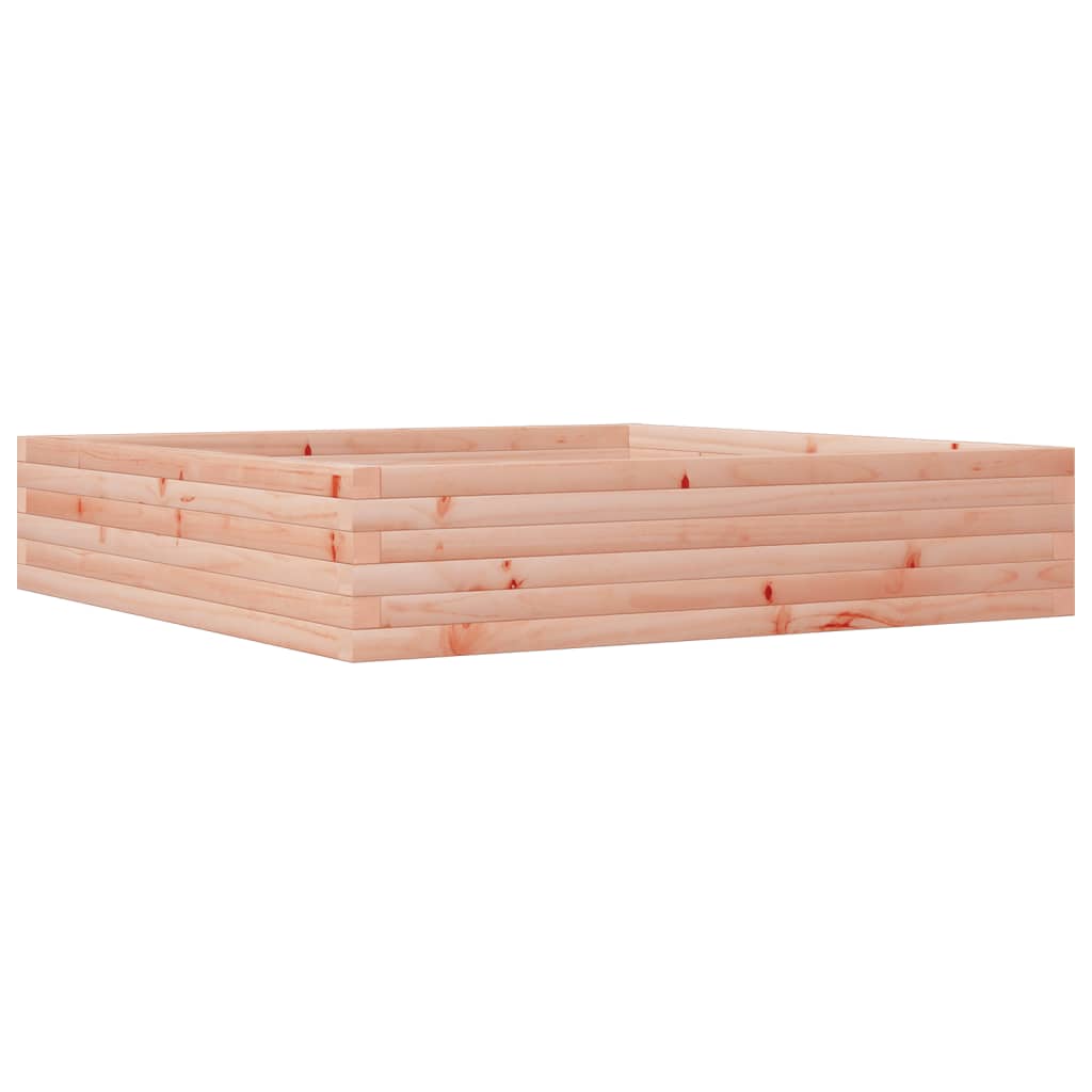 Fioriera da Giardino 110x110x23 cm Legno Massello di Douglas