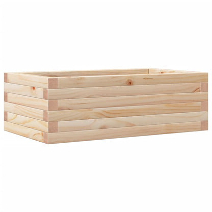 Fioriera da Giardino 70x40x23 cm in Legno Massello di Pino - homemem39