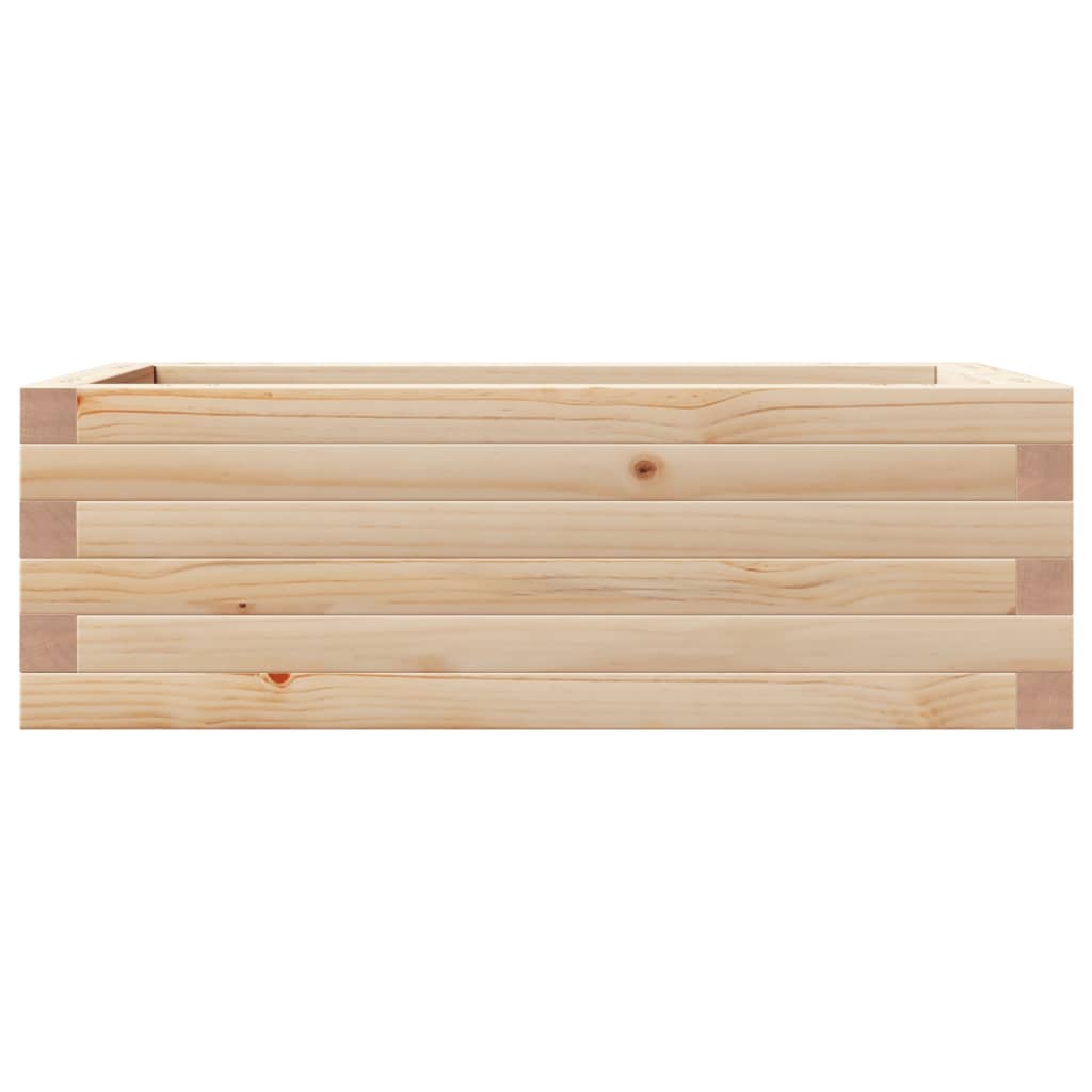 Fioriera da Giardino 70x40x23 cm in Legno Massello di Pino - homemem39