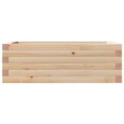 Fioriera da Giardino 70x40x23 cm in Legno Massello di Pino - homemem39