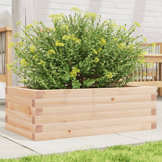 Fioriera da Giardino 70x40x23 cm in Legno Massello di Pino - homemem39
