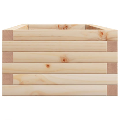Fioriera da Giardino 90x40x23 cm in Legno Massello di Pino