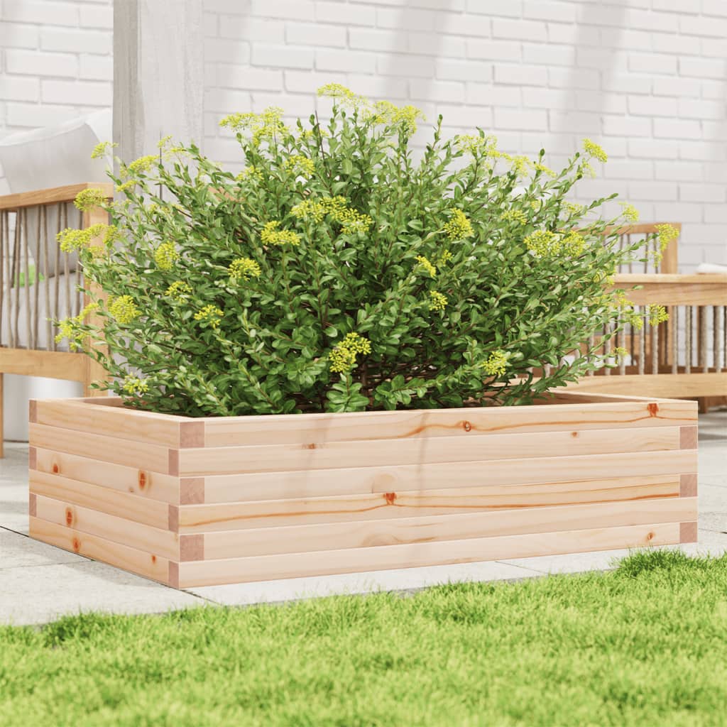 Fioriera da Giardino in Legno Massello di Pino
