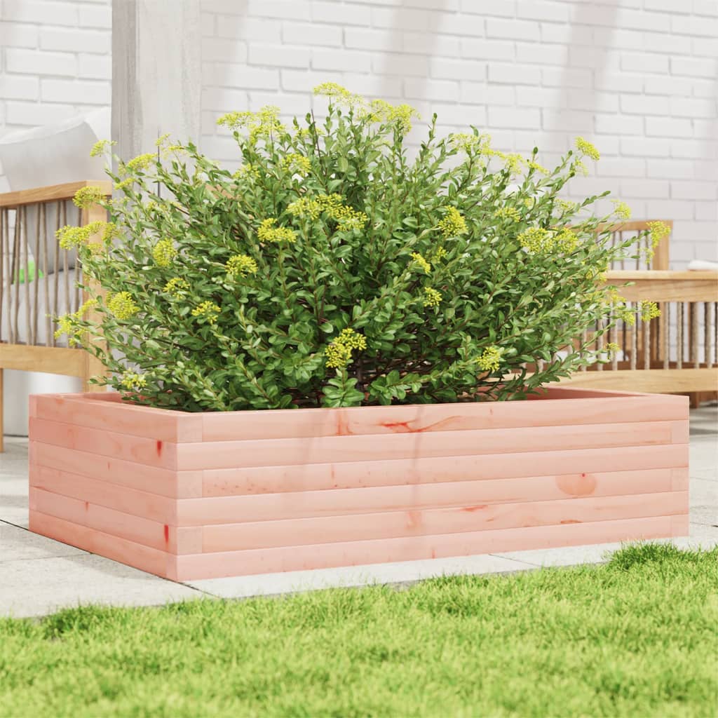 Fioriera da Giardino 90x60x23 cm in Legno Massello di Douglas - homemem39