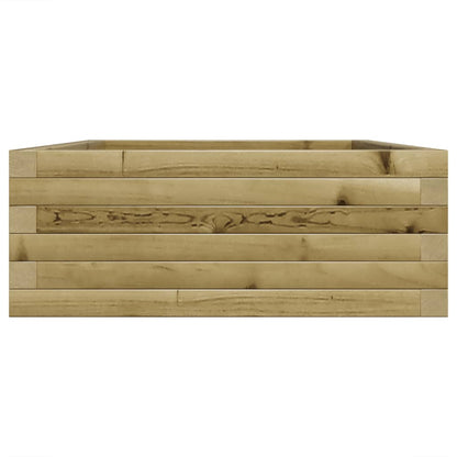 Fioriera da Giardino 90x60x23 cm in Legno di Pino Impregnato - homemem39