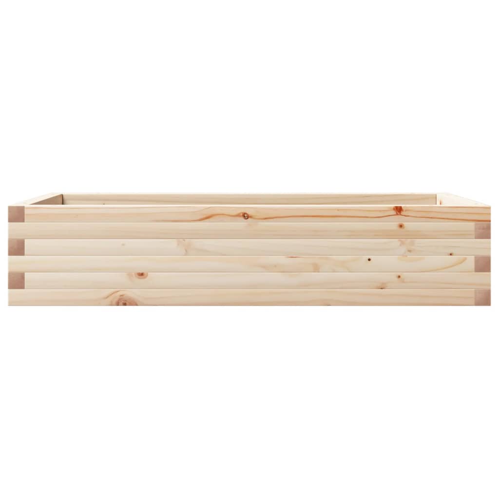 Fioriera da Giardino 110x60x23 cm in Legno Massello di Pino - homemem39