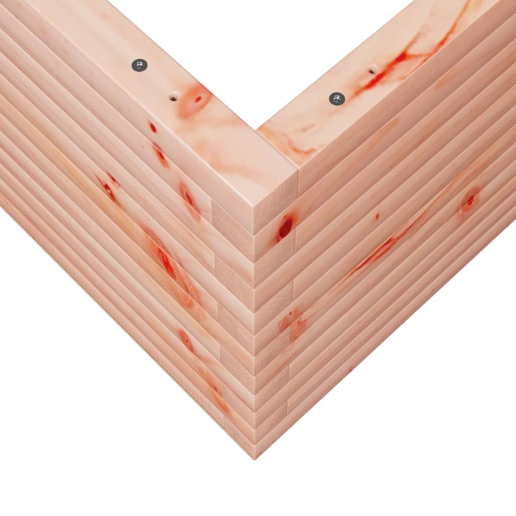 Fioriera da Giardino 50x50x45,5 cm in Legno Massello di Douglas - homemem39