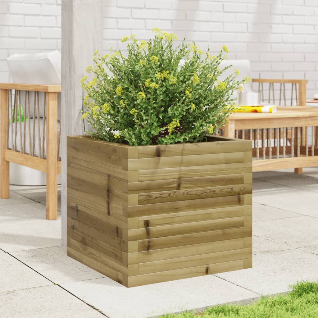 Fioriera da Giardino in Legno di Pino Impregnato