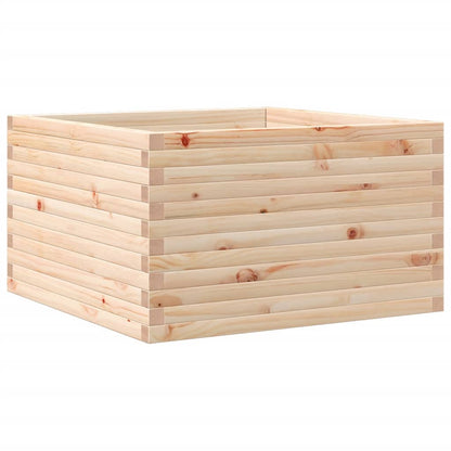 Fioriera da Giardino 80x80x45,5 cm in Legno Massello di Pino