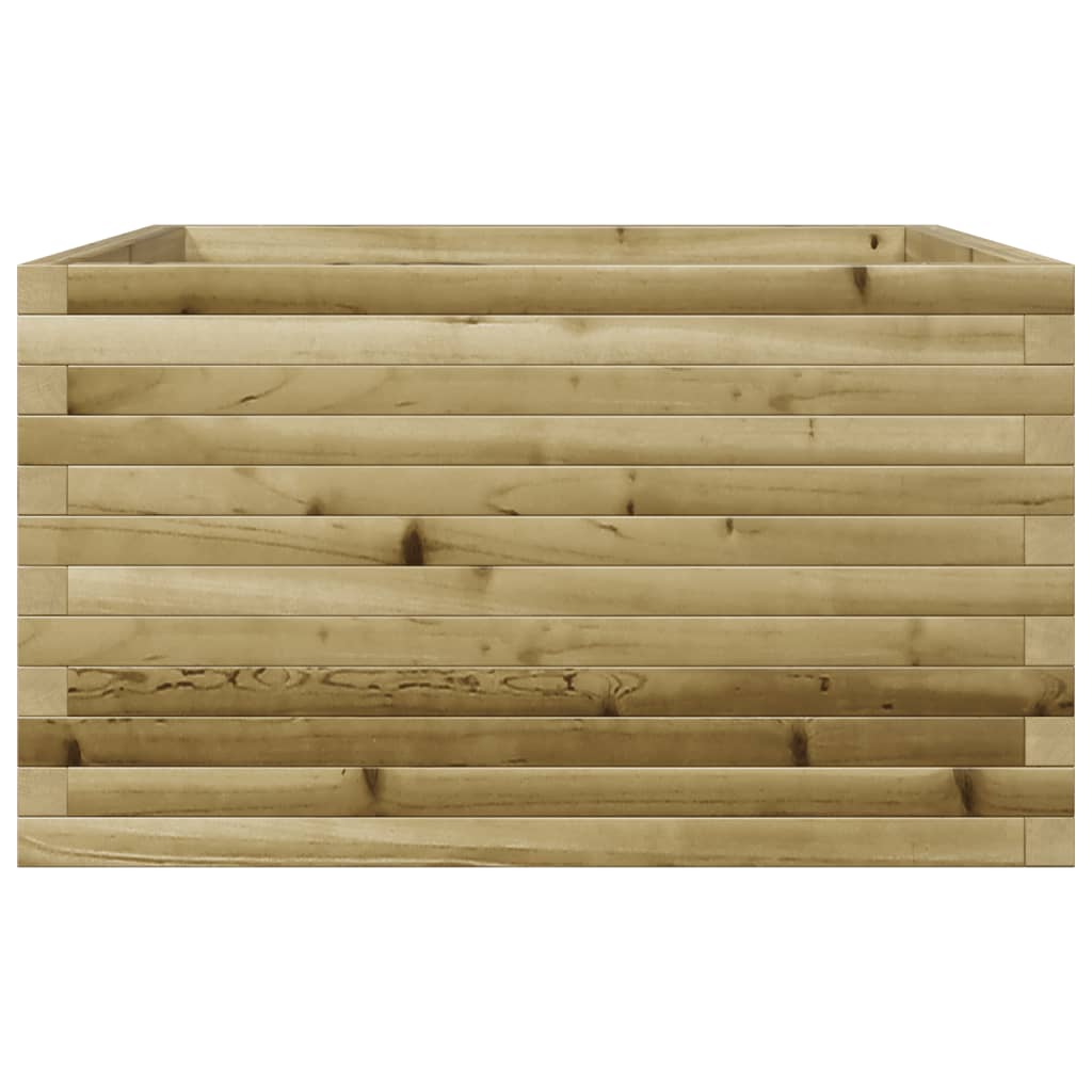 Fioriera da Giardino 80x80x45,5 cm in Legno di Pino Impregnato - homemem39