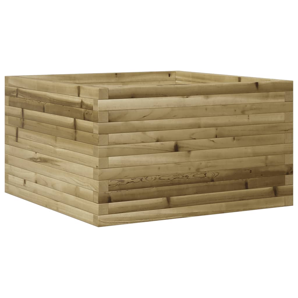 Fioriera da Giardino 80x80x45,5 cm in Legno di Pino Impregnato - homemem39