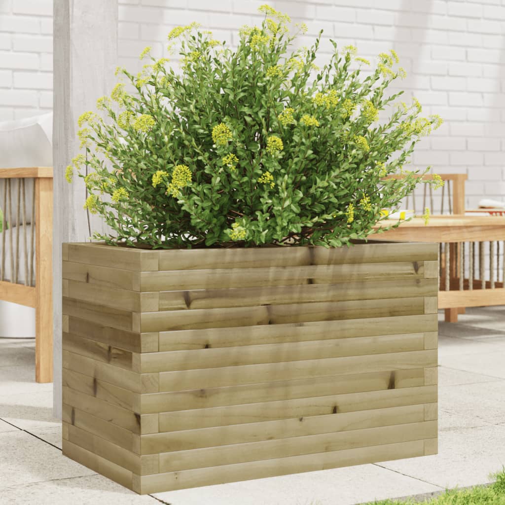 Fioriera da Giardino in Legno di Pino Impregnato