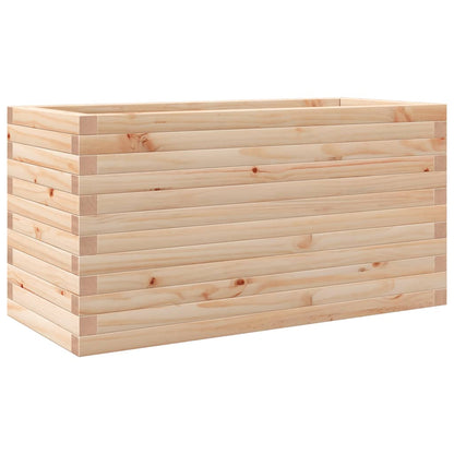 Fioriera da Giardino 90x40x45,5 cm in Legno Massello di Pino