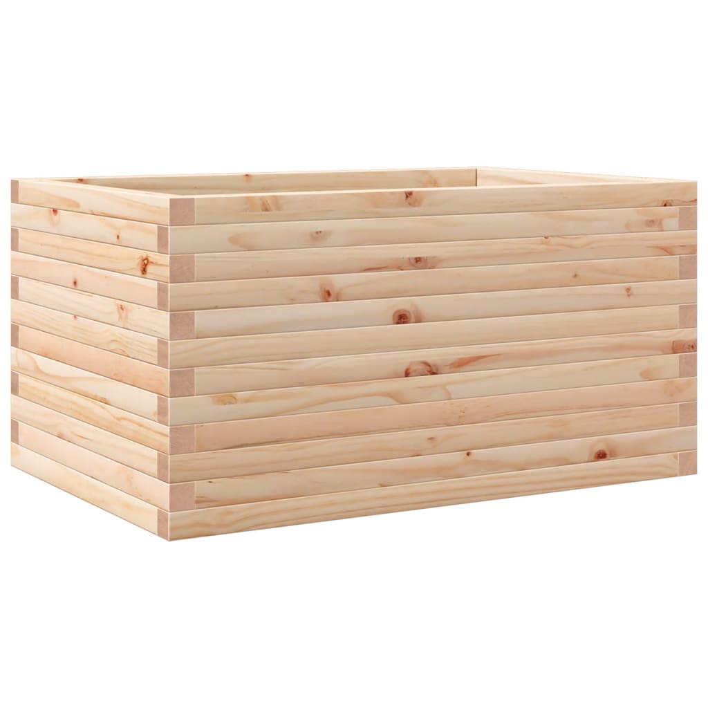 Fioriera da Giardino 90x60x45,5 cm in Legno Massello di Pino - homemem39