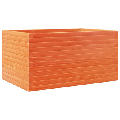 Fioriera Giardino Marrone Cera 90x60x45,5cm Legno Massello Pino | homemem39