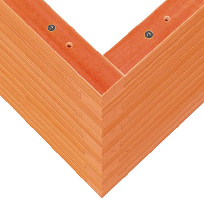 Fioriera Giardino Marrone Cera 90x60x45,5cm Legno Massello Pino | homemem39