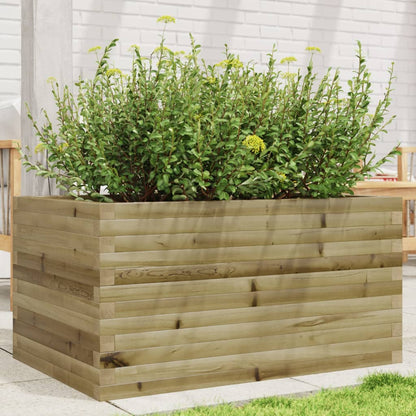 Fioriera da Giardino in Legno di Pino Impregnato