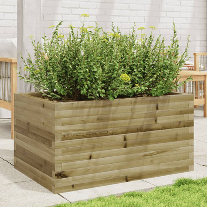 Fioriera da Giardino in Legno di Pino Impregnato