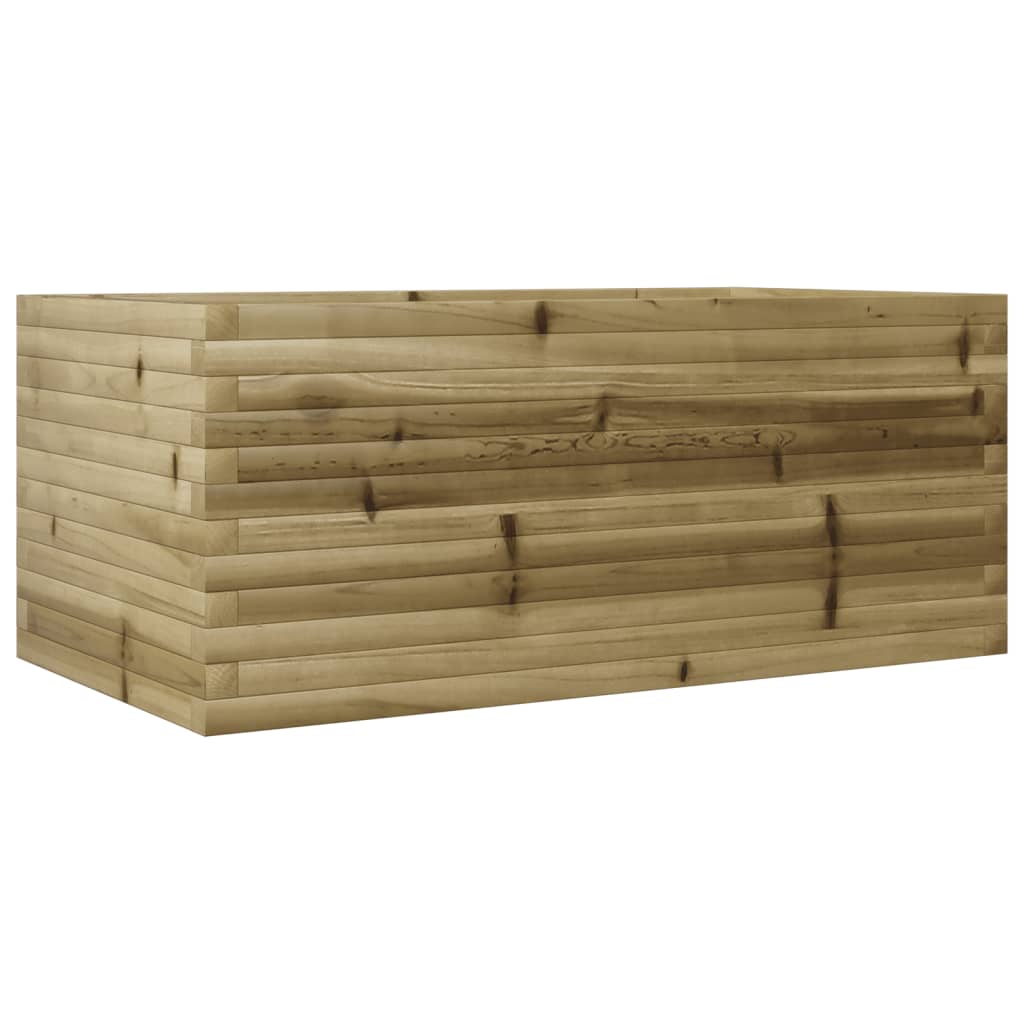 Fioriera da Giardino 110x60x45,5 cm in Legno di Pino Impregnato - homemem39