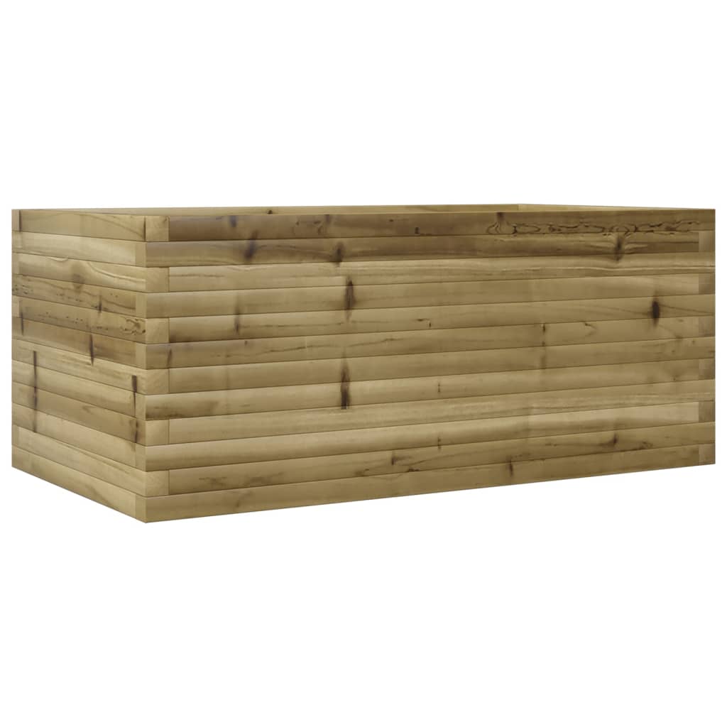 Fioriera da Giardino 110x60x45,5 cm in Legno di Pino Impregnato - homemem39