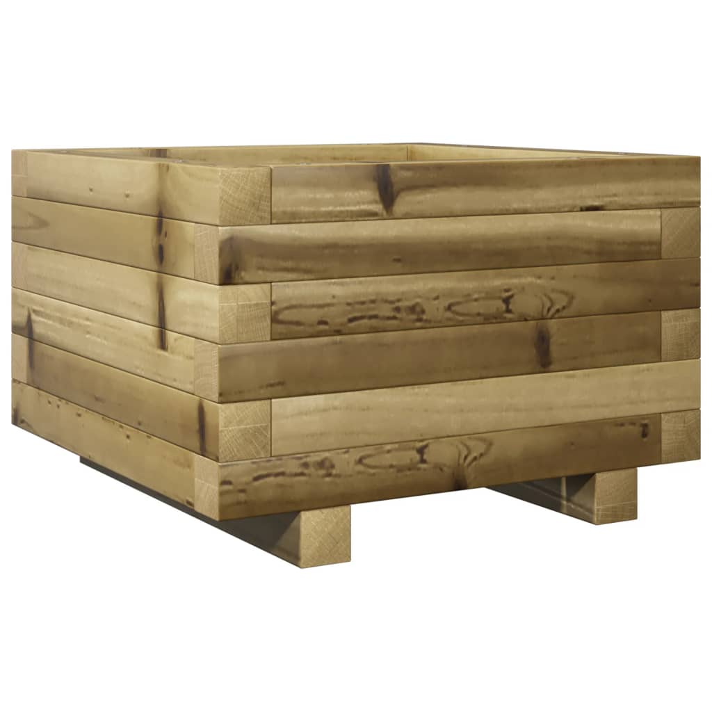 Fioriera da Giardino 40x40x26,5 cm in Legno di Pino Impregnato - homemem39