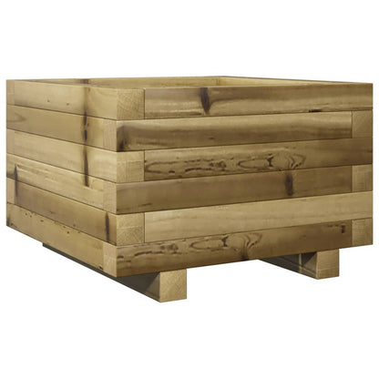 Fioriera da Giardino 40x40x26,5 cm in Legno di Pino Impregnato - homemem39