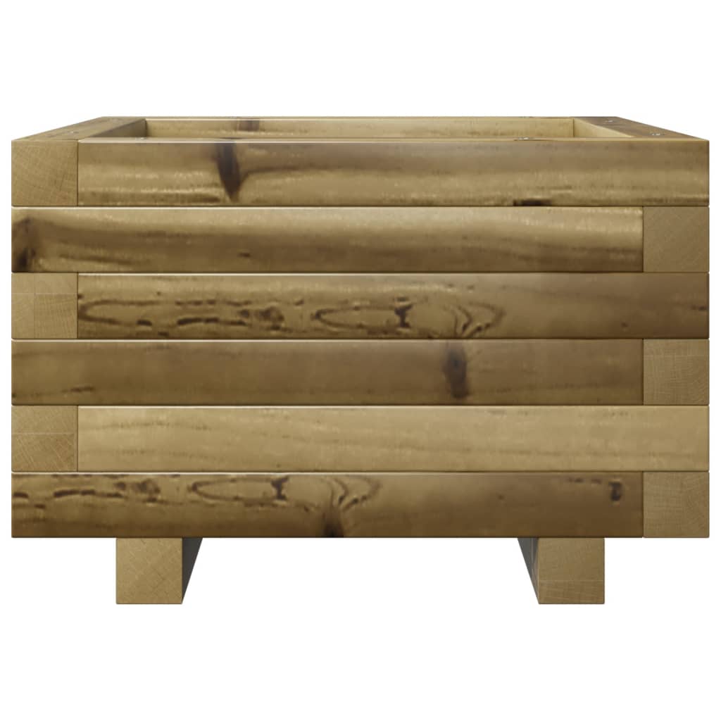 Fioriera da Giardino 40x40x26,5 cm in Legno di Pino Impregnato - homemem39