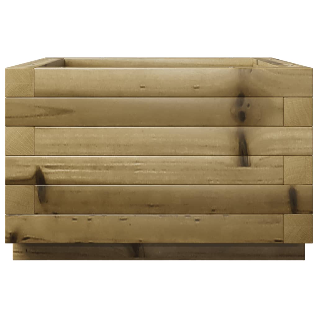 Fioriera da Giardino 40x40x26,5 cm in Legno di Pino Impregnato - homemem39