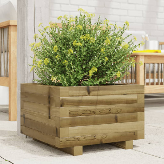 Fioriera da Giardino 40x40x26,5 cm in Legno di Pino Impregnato - homemem39