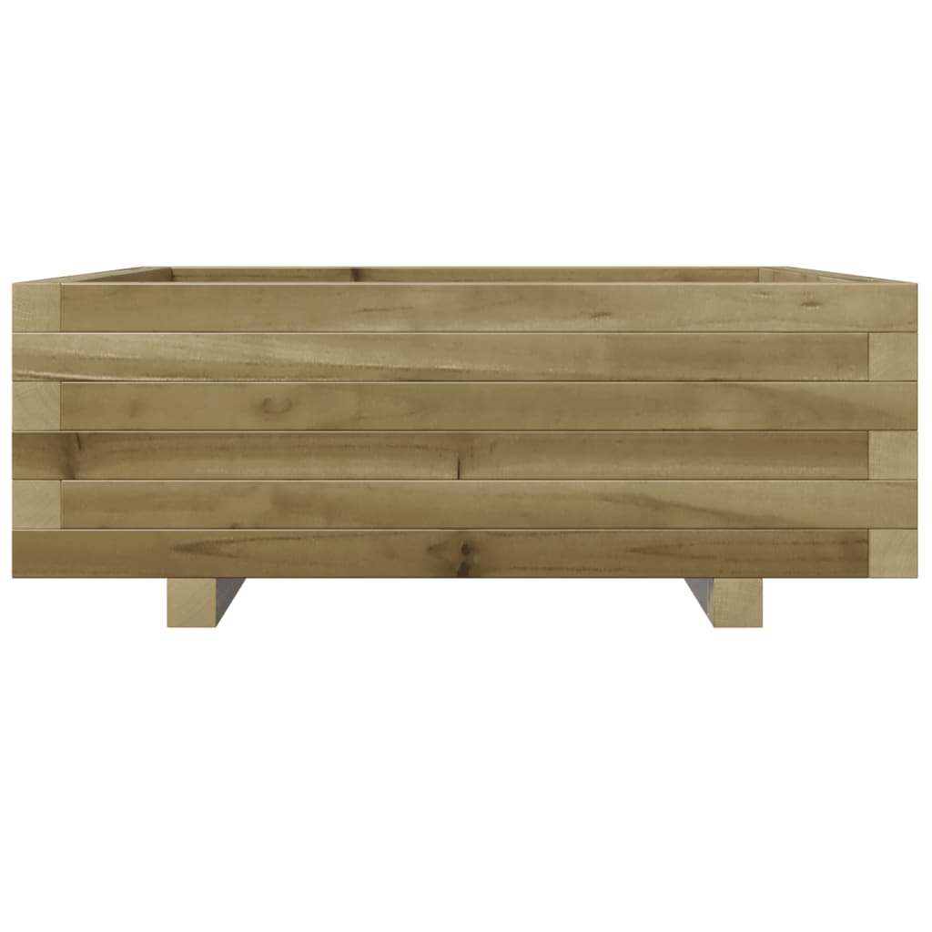 Fioriera da Giardino 70x70x26,5 cm in Legno di Pino Impregnato - homemem39