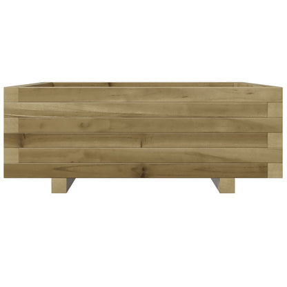 Fioriera da Giardino 70x70x26,5 cm in Legno di Pino Impregnato - homemem39