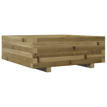 Fioriera da Giardino 70x70x26,5 cm in Legno di Pino Impregnato - homemem39