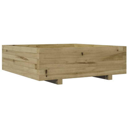 Fioriera da Giardino 80x80x26,5 cm in Legno di Pino Impregnato - homemem39