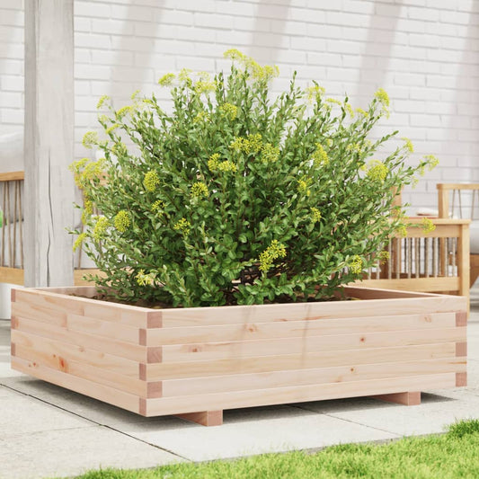 Fioriera da Giardino 90x90x26,5 cm in Legno Massello di Pino - homemem39