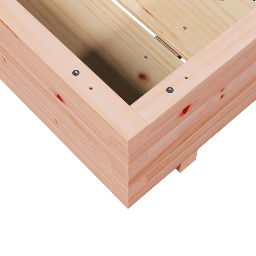 Fioriera da Giardino 90x90x26,5 cm in Legno Massello di Douglas - homemem39