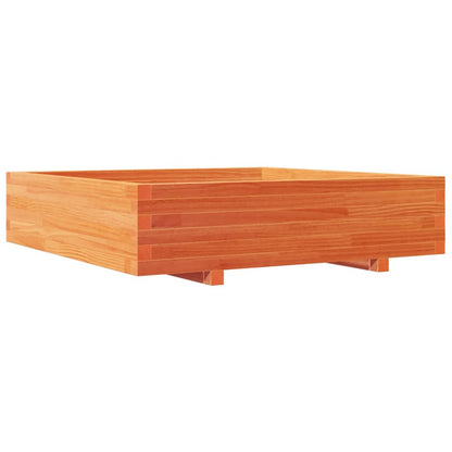 Fioriera Giardino 100x100x26,5cm Legno Massello Pino | homemem39