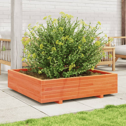 Fioriera Giardino 100x100x26,5cm Legno Massello Pino | homemem39