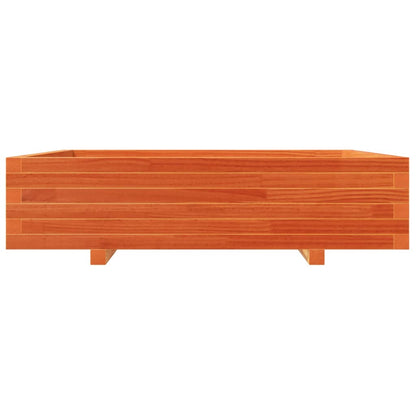 Fioriera Giardino 100x100x26,5cm Legno Massello Pino | homemem39