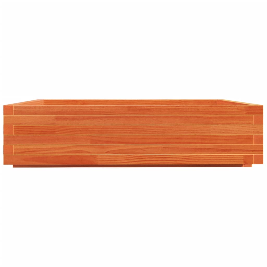 Fioriera Giardino 100x100x26,5cm Legno Massello Pino | homemem39
