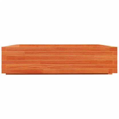 Fioriera Giardino 100x100x26,5cm Legno Massello Pino | homemem39