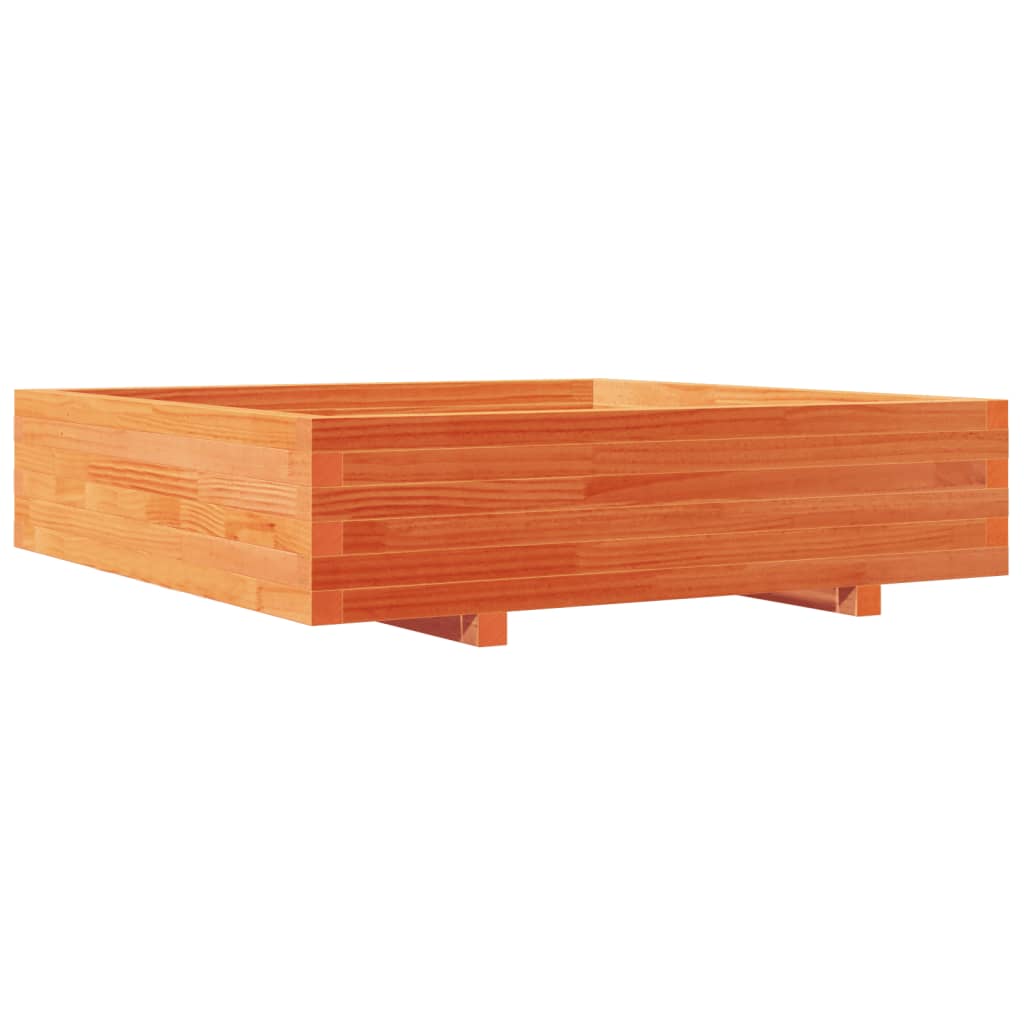 Fioriera Giardino 100x100x26,5cm Legno Massello Pino | homemem39