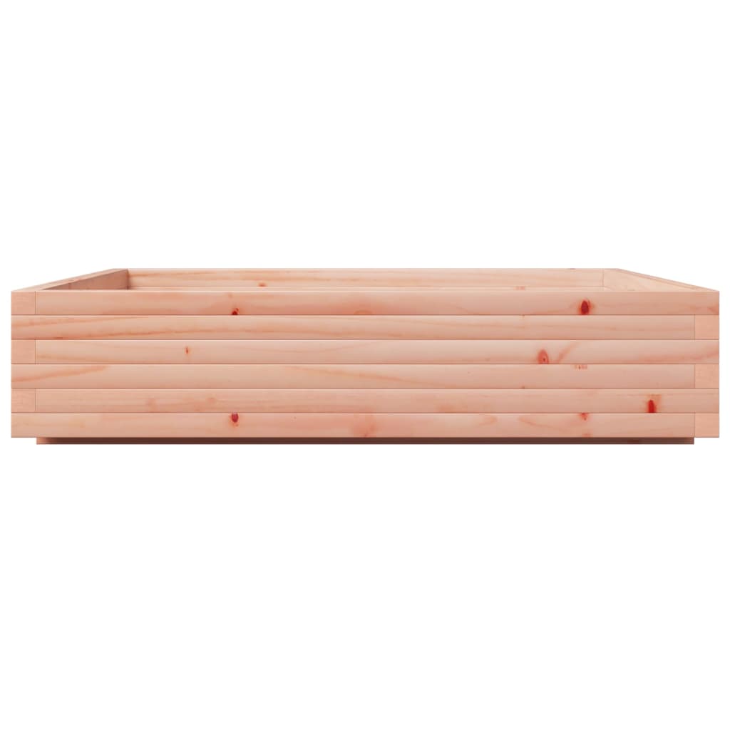 Fioriera da Giardino 110x110x26,5 cm Legno Massello di Douglas