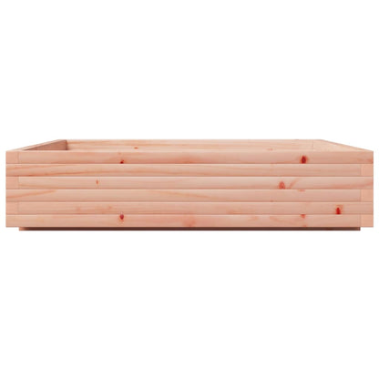 Fioriera da Giardino 110x110x26,5 cm Legno Massello di Douglas