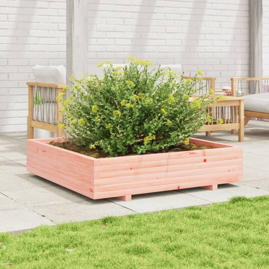 Fioriera da Giardino 110x110x26,5 cm Legno Massello di Douglas | homemem39