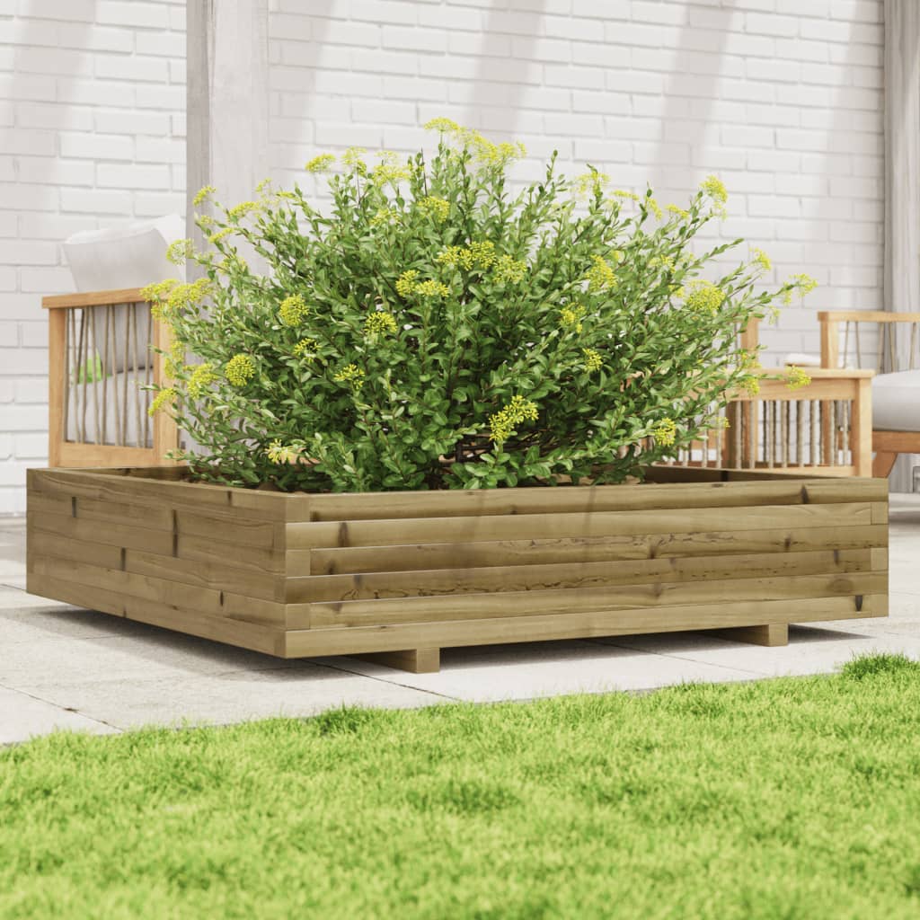 Fioriera da Giardino in Legno di Pino Impregnato
