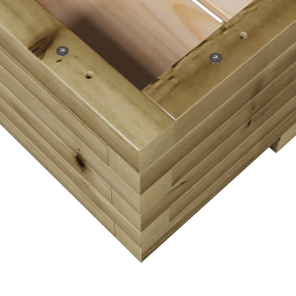 Fioriera da Giardino 110x60x26,5 cm in Legno di Pino Impregnato