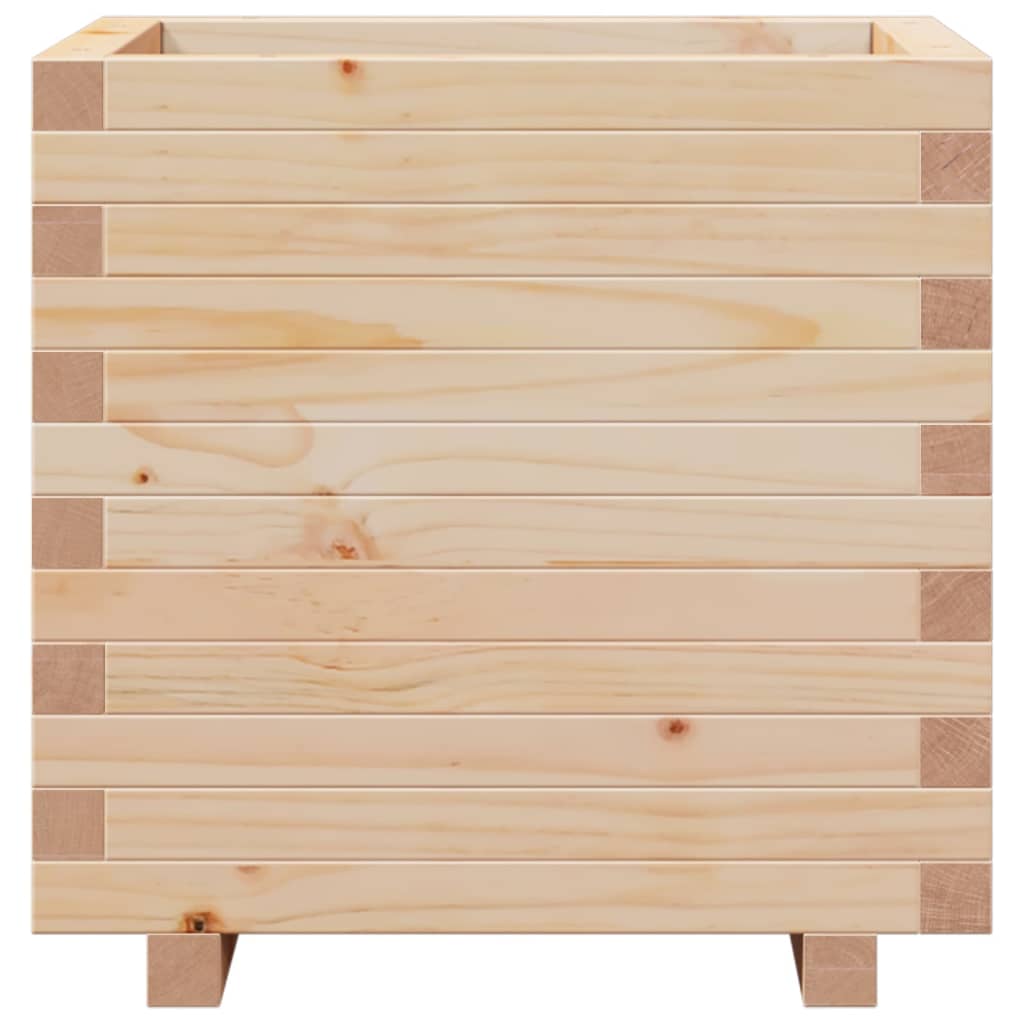 Fioriera da Giardino 50x50x49,5 cm in Legno Massello di Pino - homemem39